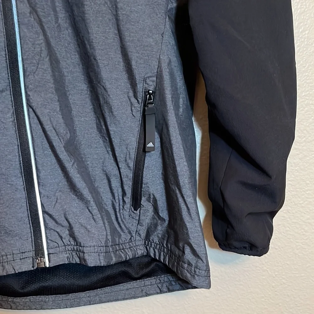 𝅺ADIDAS Hooded Zipper Athletic Jacket